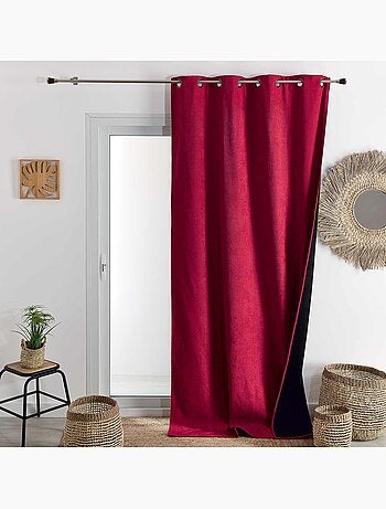 Rideau thermique phonique et semi occultant KONFOR