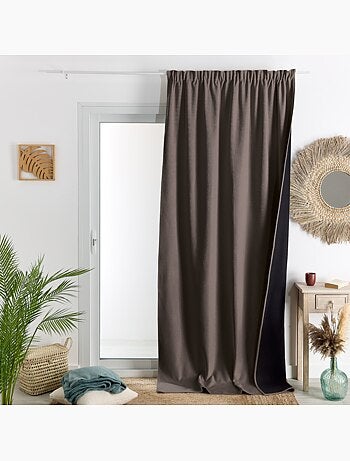 Rideau thermique phonique et semi occultant KONFOR