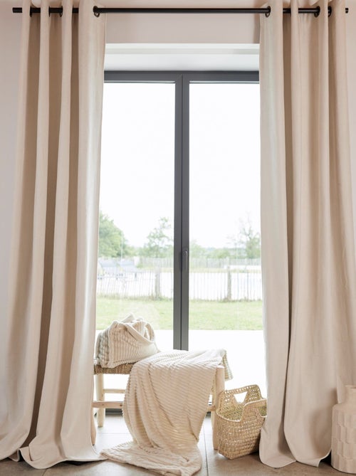 Rideau thermique phonique et semi occultant KONFOR - Kiabi