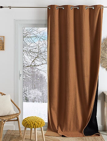 Rideau thermique phonique et semi occultant KONFOR