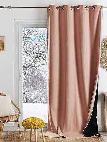 Rideau thermique phonique et semi occultant KONFOR