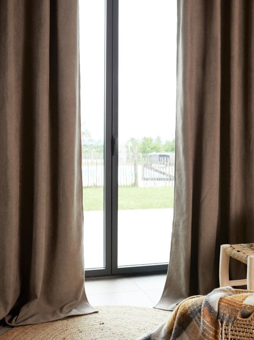 Rideau thermique phonique et semi occultant KONFOR - Kiabi