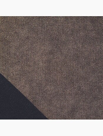 Rideau thermique phonique et semi occultant à galons fronceurs KONFOR