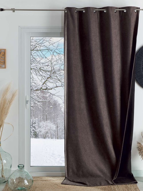 Rideau thermique phonique et semi occultant KONFOR - Kiabi