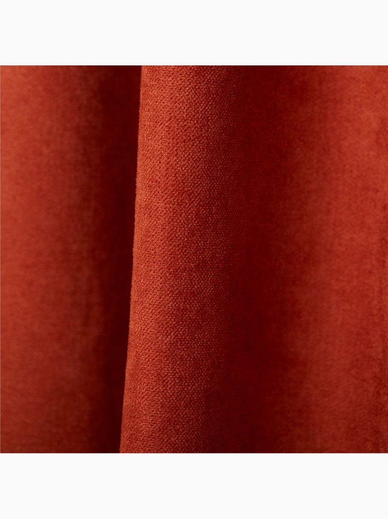 Rideau thermique phonique et semi occultant KONFOR Terracotta - Kiabi
