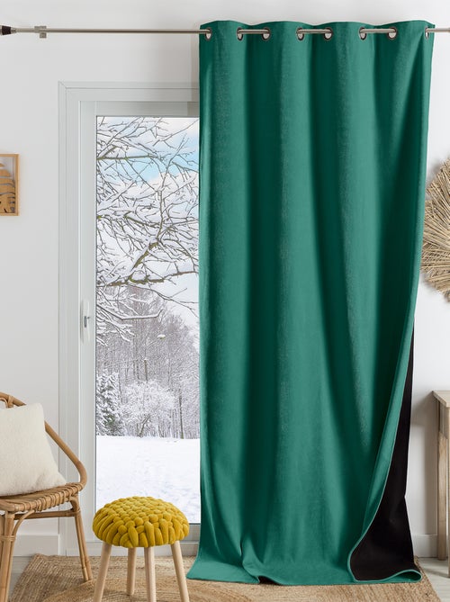 Rideau thermique phonique et semi occultant KONFOR - Kiabi