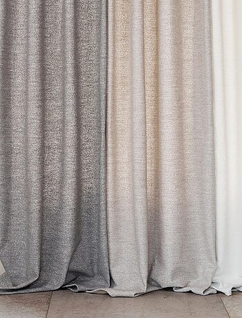 Rideau thermique semi-occultant bouclette