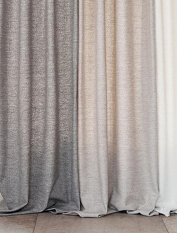 Rideau thermique semi-occultant bouclette