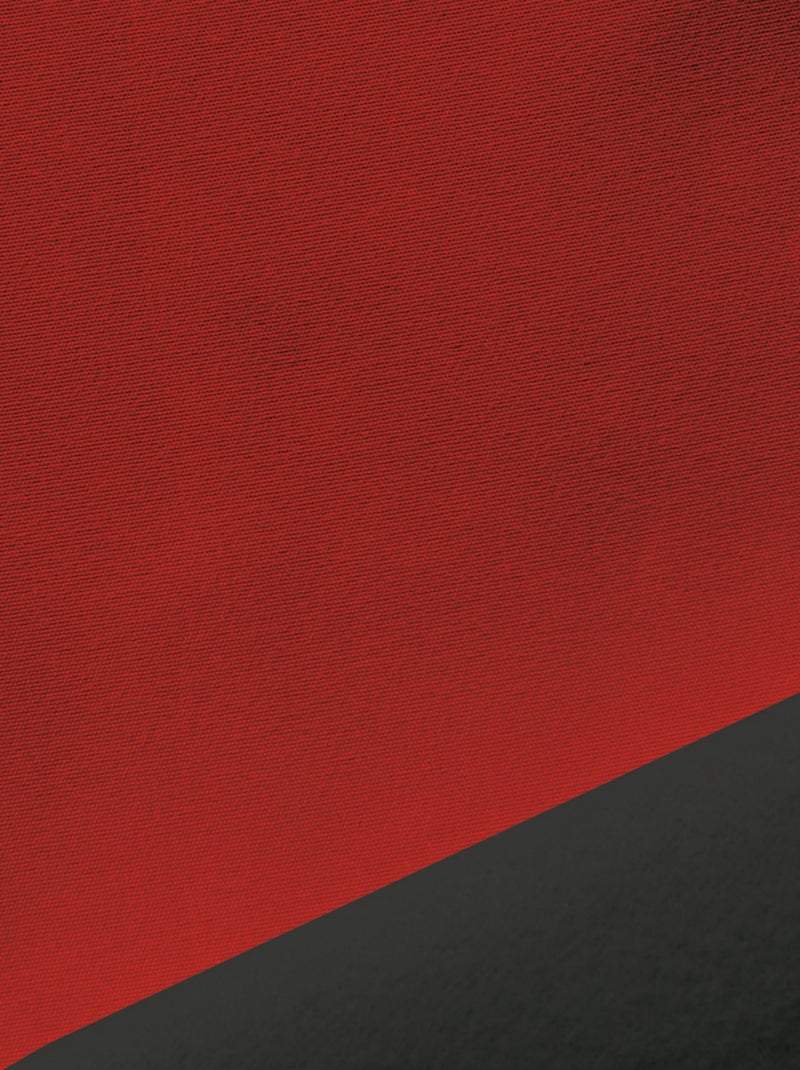 Rideau thermique semi occultant doublure polaire Rouge - Kiabi