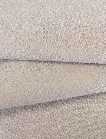 Rideau Thermique suédine doublé polaire - Prêt à poser.