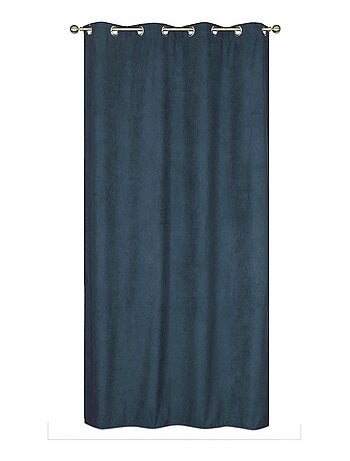 Rideau Thermique suédine doublé polaire - Prêt à poser.