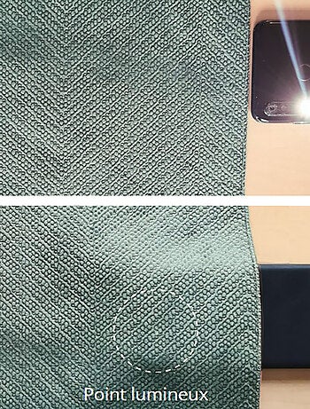 Rideau Thermique Velours frappé doublé polaire - Prêt a poser.