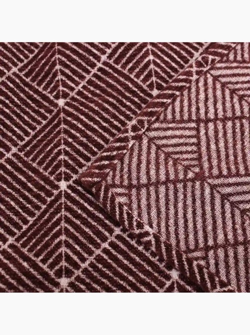 Rideau tissé jacquard chenille 140x250cm - Kiabi