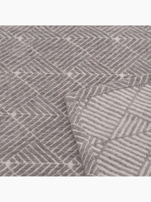 Rideau tissé jacquard chenille 140x250cm - Kiabi