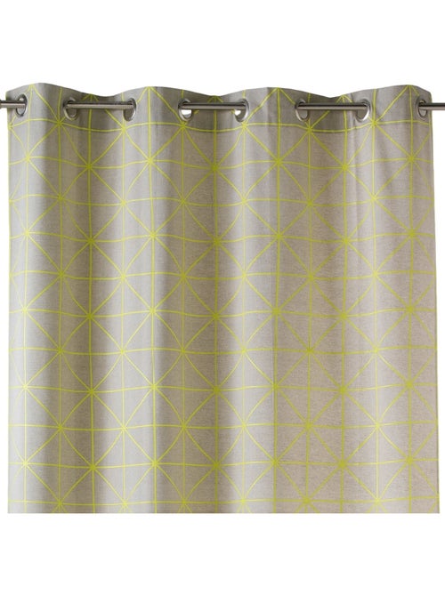 Rideau toile de coton à imprimés graphiques - Kiabi Rideau toile de coton à imprimés graphiques - Kiabi