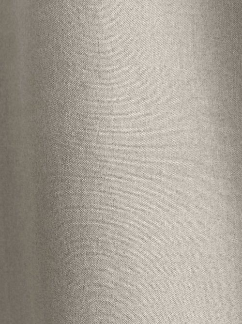 Rideau total occultant 140x240 pattes cachées Beige - Kiabi