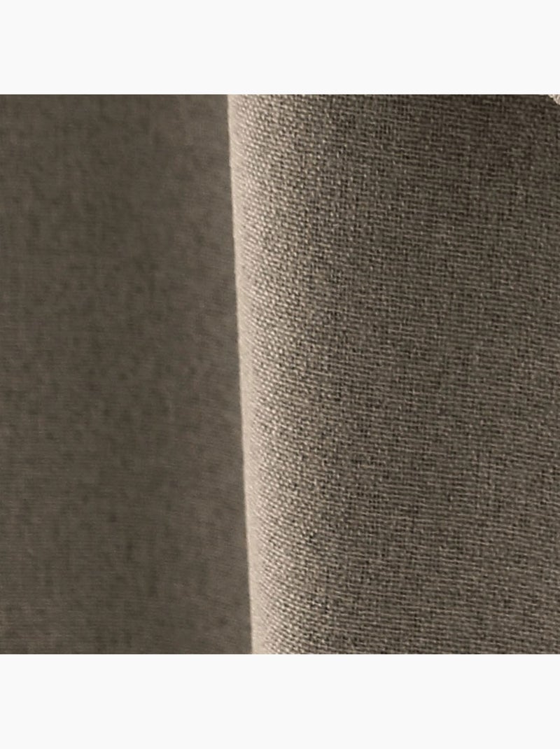 Rideau total occultant 140x240 pattes cachées Beige - Kiabi