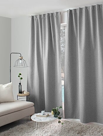 Rideau total occultant 140x240 pattes cachées Beige