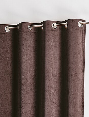 Rideau uni - Effet daim