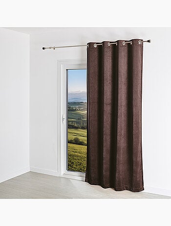 Rideau uni - Effet daim