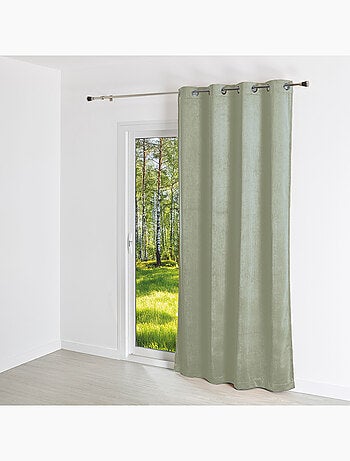 Rideau uni - Effet daim