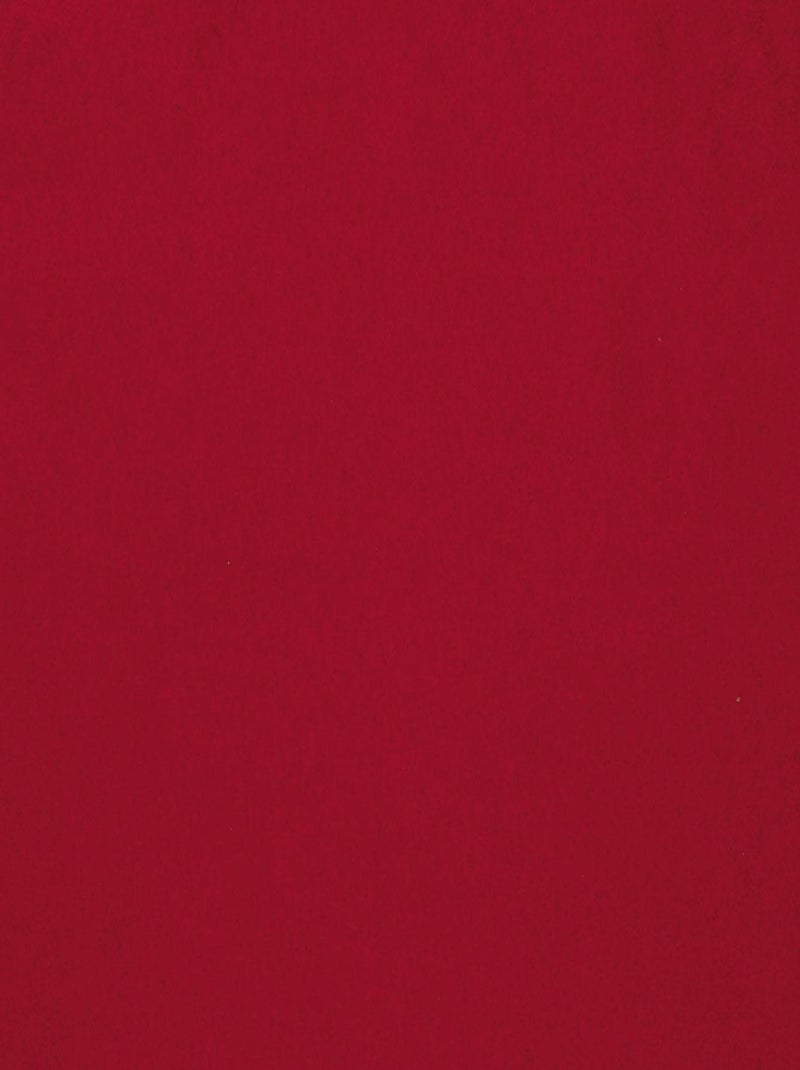 Rideau Uni  - Effet Suédine Bordeaux - Kiabi