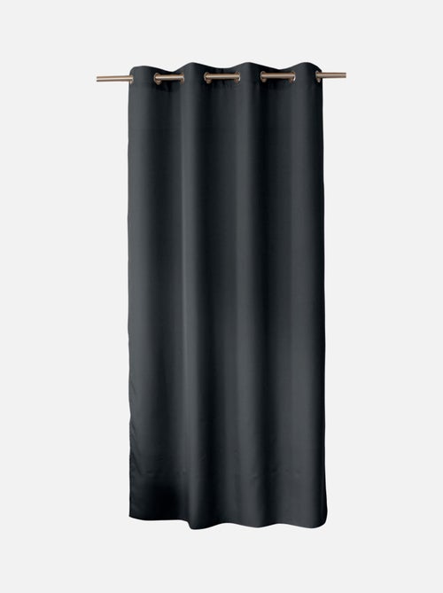 Rideau uni à oeillets - Kiabi