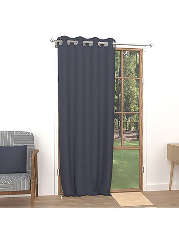 Rideau uni à oeillets infroissable ALIX, par Soleil d'ocre