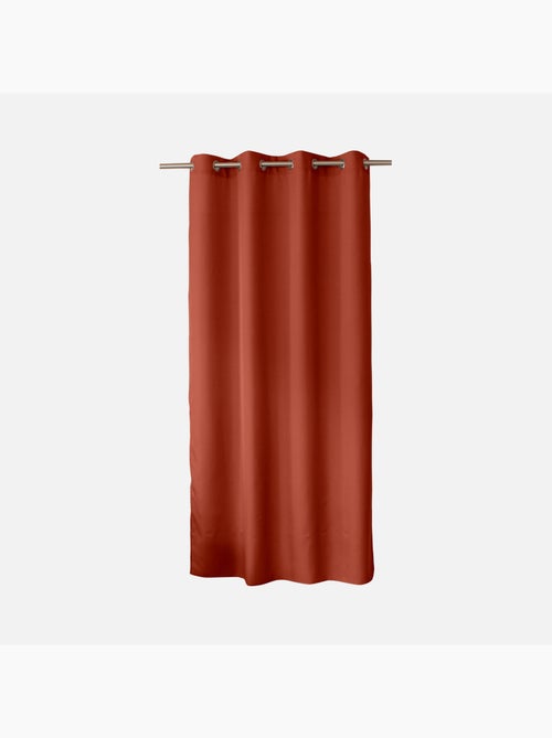 Rideau uni à oeillets - Kiabi