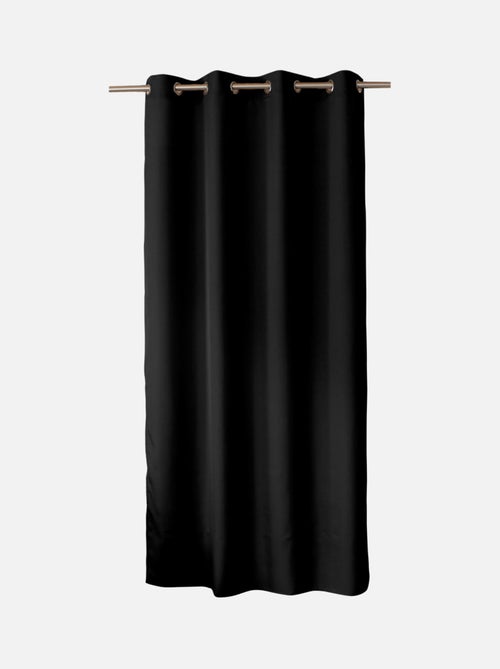 Rideau uni à oeillets - Kiabi