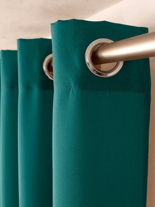 Rideau uni à oeillets - Kiabi