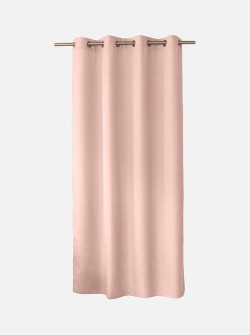 Rideau uni à oeillets - Kiabi