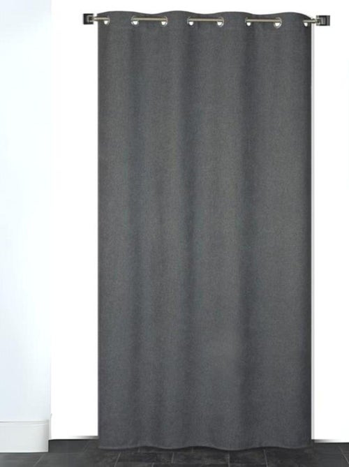 Rideau Uni "Aspect Velours" - Kiabi