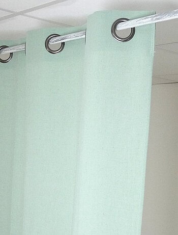 Rideau Uni en Lin lavé