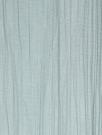 Rideau uni en viscose de bambou