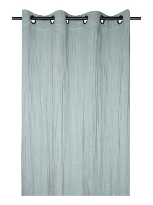 Rideau uni en viscose de bambou - Kiabi