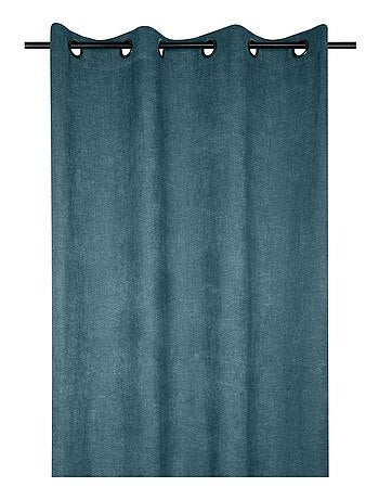 Rideau uni et cossu