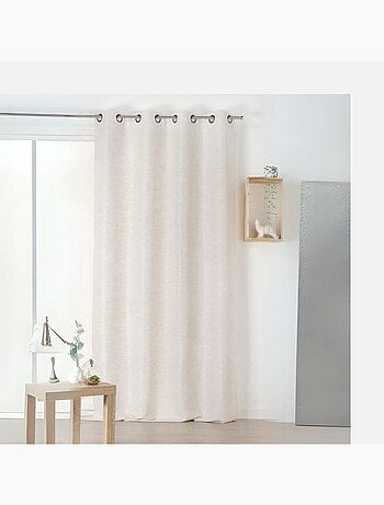 Rideau uni et dépolluant