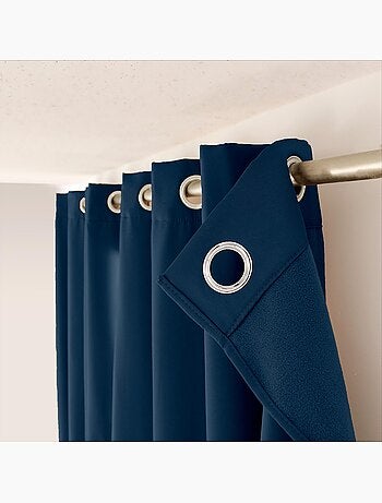 Rideau uni isolant et thermique