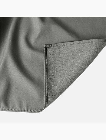 Rideau uni isolant et thermique