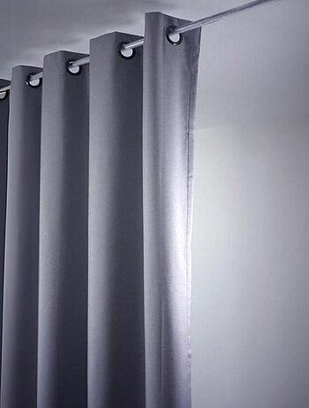 Rideau uni Oxford 100 % occultant