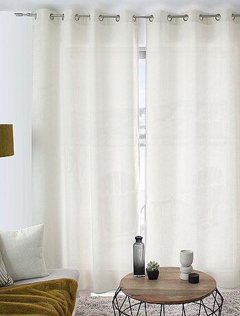 Rideau velours - Effet chiné tamisant