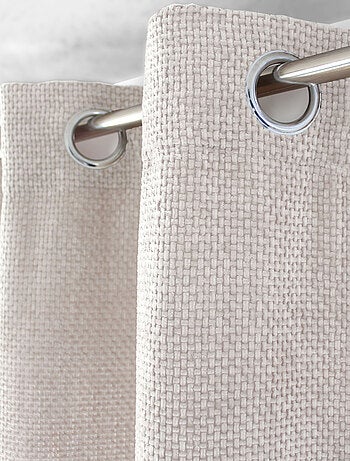 Rideau velours - Effet chiné tamisant