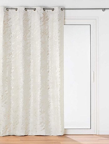 Rideau velours - Effet marbre