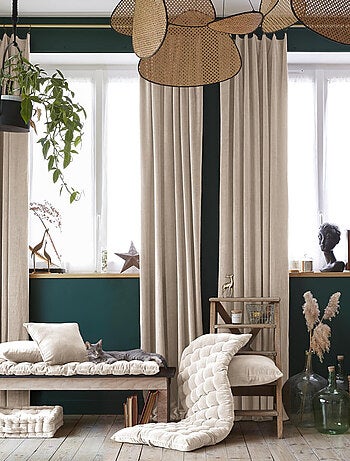 Rideau velours - Terre de Nuit