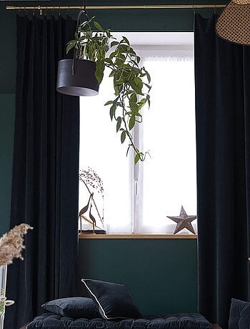 Rideau velours - Terre de Nuit