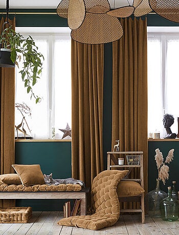 Rideau velours - Terre de Nuit