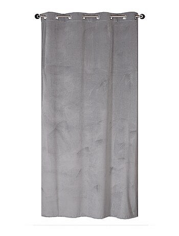 Rideau Velours à œillets.