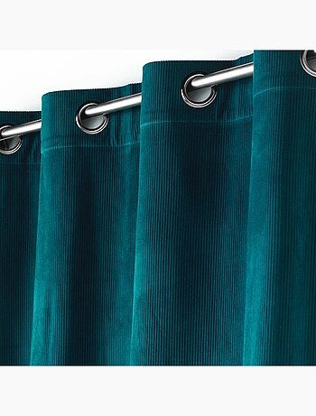 Rideau velours cottele