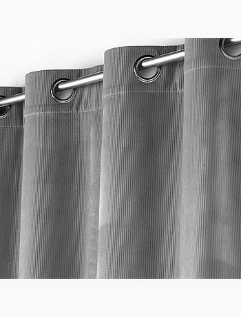 Rideau velours cottele